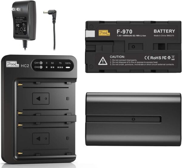 NP-F970 شاحن بطاربة وحده