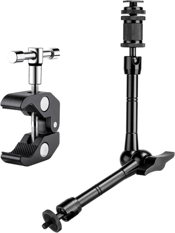 Clamp for DSLR LCD Camer ذراع مشبك