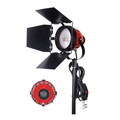 NICEFOTO 800W Red ضاءة مستمرة لون احمر