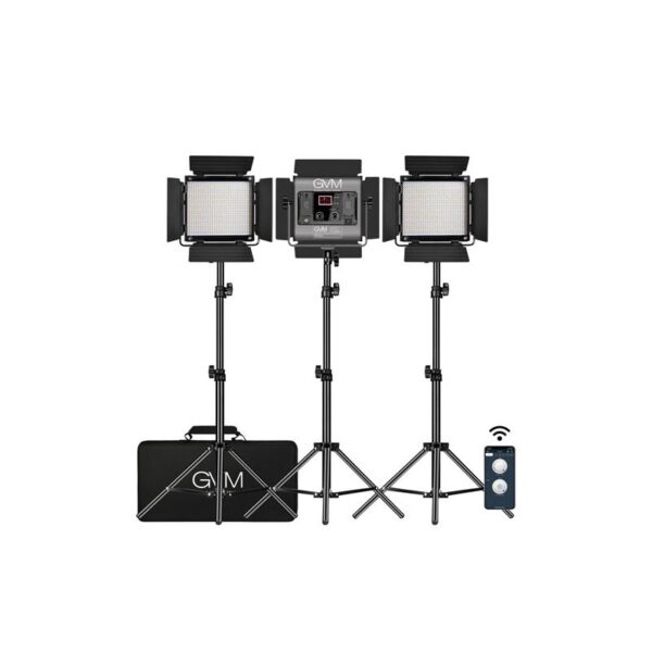 GVM 480LS Bi-Color LED 3-Panel Kit