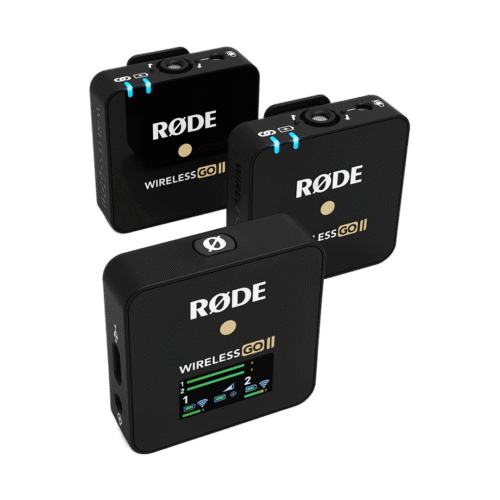 RODE WIRELESS GO II 2-PERSON جهازين ارسال واحد استقبال