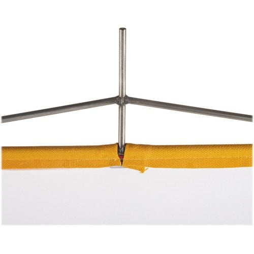 159015_c.jpg Matthews Solid Frame Scrim White Artificial Silk 48x48"
