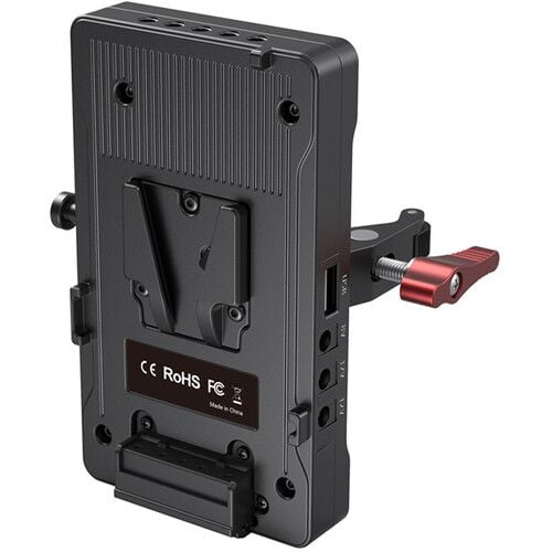 SmallRig V Mount Battery Adapter Plate with Crab-Shaped Clamp