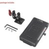 SmallRig V Mount Battery Adapter Plate with Crab-Shaped Clamp