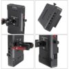 SmallRig V Mount Battery Adapter Plate with Crab-Shaped Clamp