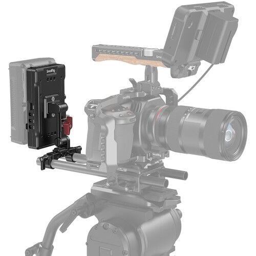 SmallRig V Mount Battery Adapter Plate with Adjustable Arm