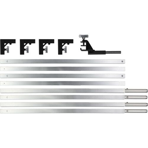 409306.jpg Matthews Butterfly/Overhead Snap-A-Part Frame - 6x6' - 1" Square Tubing