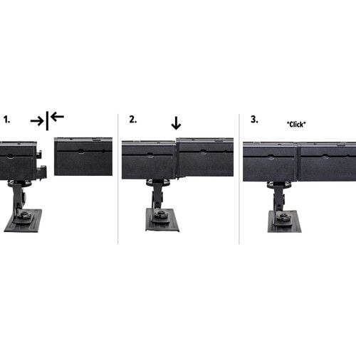 Astera AX2-100 PixelBar Wireless Linear Wash Fixture (1 meter)