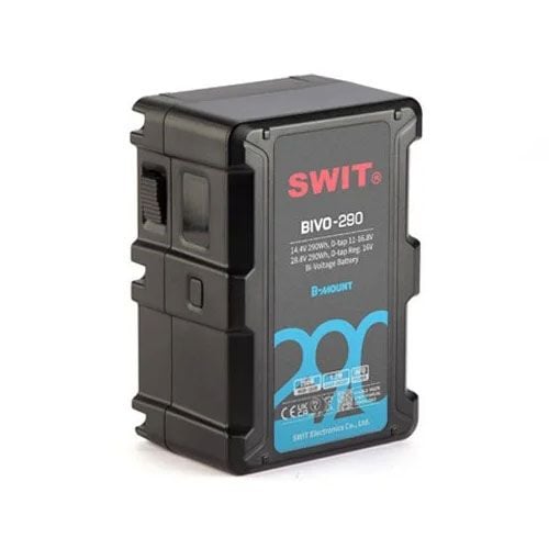 bivo-290.jpg SWIT BIVO-290 290Wh Bi-voltage B-mount Battery Pack