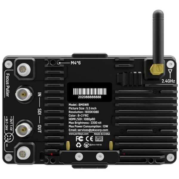 PortKeys 5.5inch HD Monitor with Wireless control for Red Komodo / BMPCC
