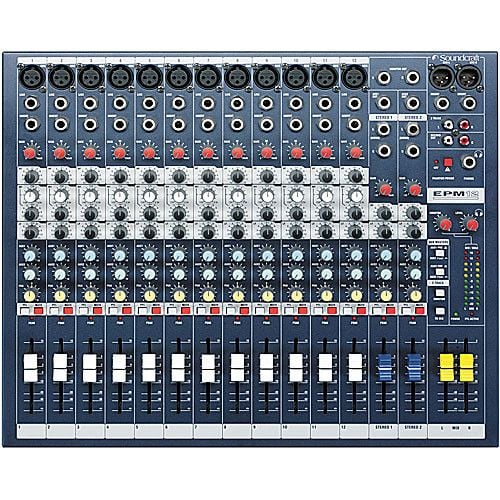 Soundcraft EPM12 High-Performance 12-Channel Audio Mixer
