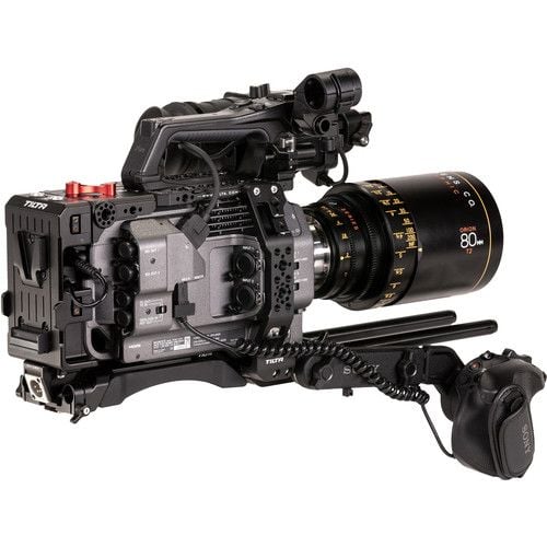 es-t18-v_c.jpg Tilta Camera Cage with Battery Plate for Sony PXW-FX9 (V-Mount)