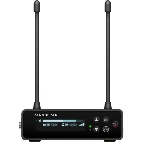 ew-dp_835_set_c.jpg Sennheiser Portable Digital UHF Wireless Microphone System with SKM-S Handheld Transmitter and MMD 835 Cardioid Dynamic Microphone Module (R1-6: 520 - 576 MHz)
