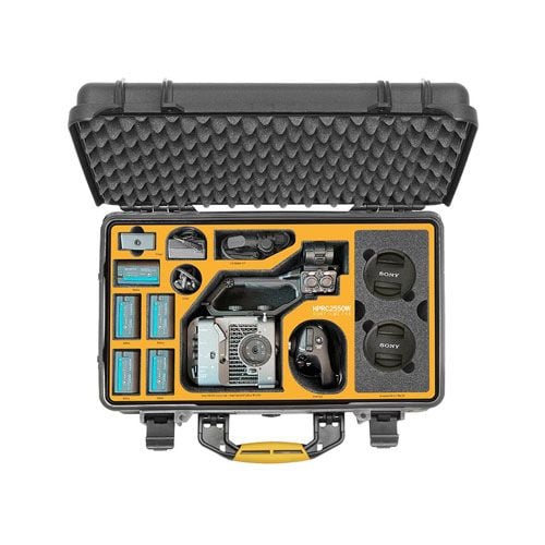 HPRC 2550W Wheeled Hard Case for Sony FX6 Camera
