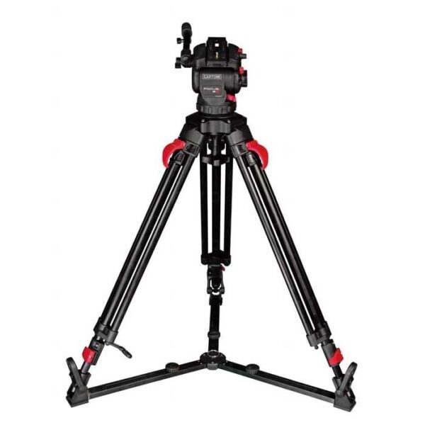 kf08-rlg_b_2nd.jpg Cartoni FOCUS 8 with 2-St Red Lock ALU Tripod - System (KF08-RLG)