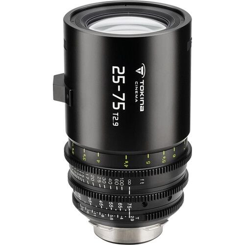 Tokina 25-75mm T2.9 Cinema Zoom Lens (PL Mount)