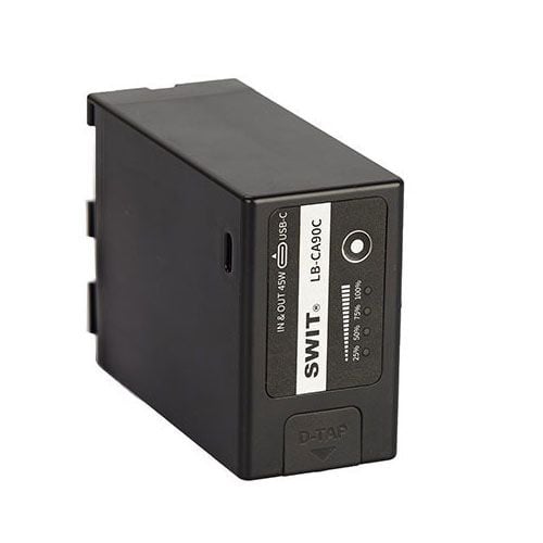lb-ca90c.jpg SWIT 90Wh Canon BP-A Battery with D-tap and USB-C