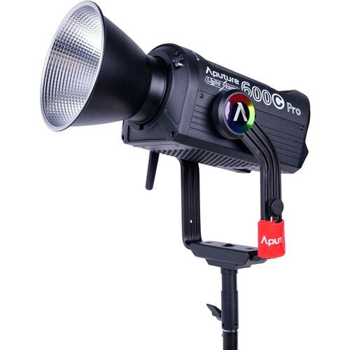 Aputure LS 600c Pro Light Storm 600W RGBWW Bowens Mount Point-Source LED with V Mount battery plate