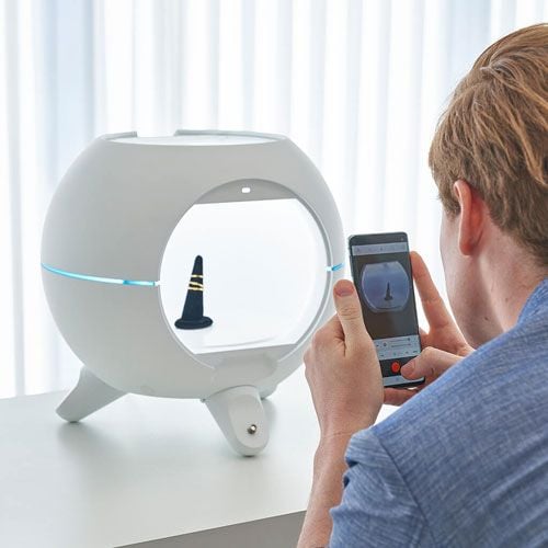 ORANGEMONKIE Foldio360 Smart Dome + Mount Kit