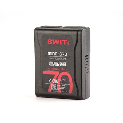 mino-s70.jpg SWIT 70Wh Pocket V-mount Battery Pack
