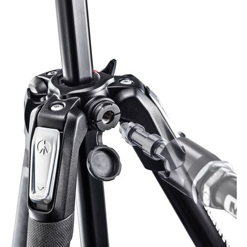 mk190x3-2w_d_2nd.jpg Manfrotto 190X aluminium 3-Section Tripod with XPRO Fluid Head (MK190X3-2W)