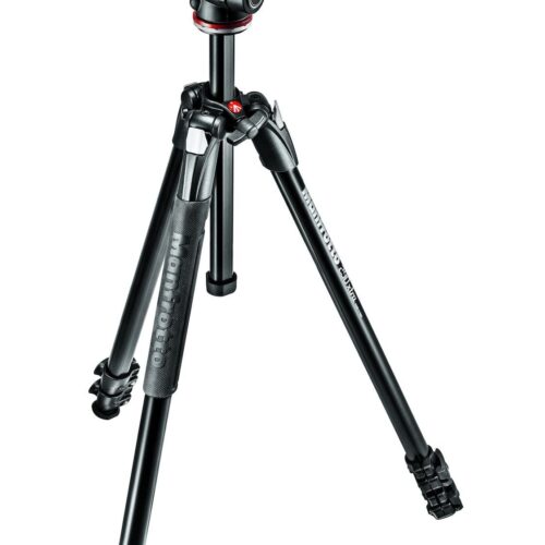 Manfrotto 290 Xtra Aluminium 3-Section Tripod with Head (MK290XTA3-3W)