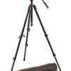 Manfrotto Lightweight tripod with fluid video head and aluminium legs (MVH500AH,755XBK)