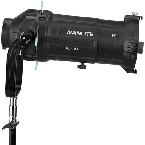 NANLITE Projection Attachment for Bowens Mount with 19°Lens