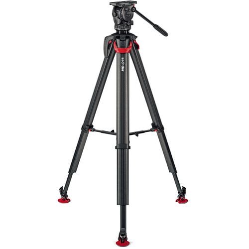 Sachtler aktiv8T flowtech75 MS Tripod System - Touch&Go and mid-level spreader
