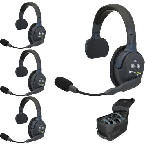 Eartec UL4SEU UltraLITE 4-Person Headset System