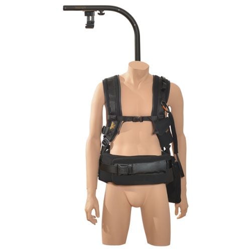 Easyrig Vario 5 Strong, Gimbalrig Vest Standard, Extended Arm + 130mm/5in and Standard Camera Hook