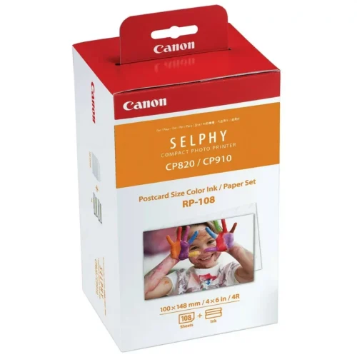 حبر Canon الأصلي ثلاثي الألوان SELPHY RP-108/RP108NI