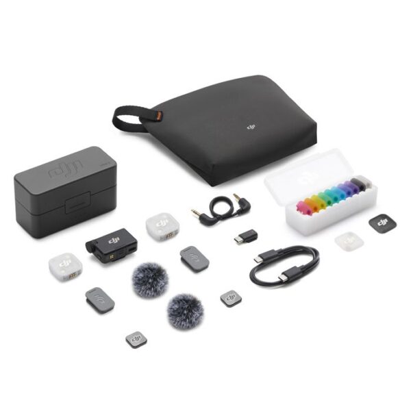 مايك الاصدار الثاني DJI Mic Mini 2 (2 TX + 1 RX + Charging Case)